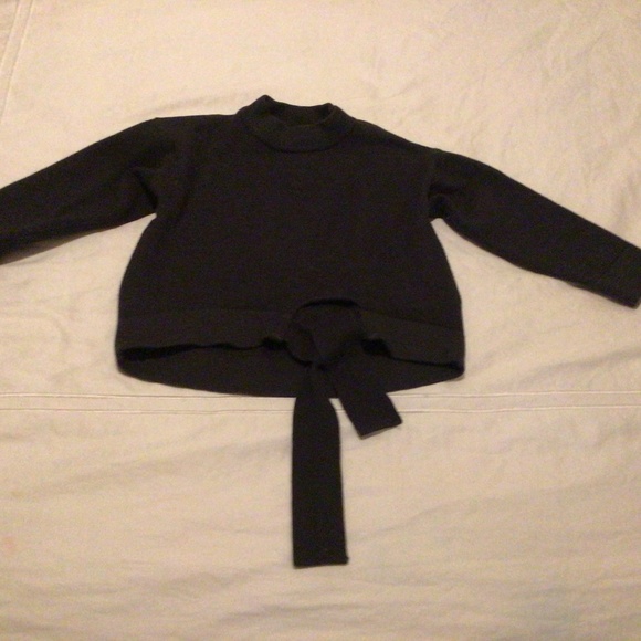 Zara Fancy Collection Charcoal Sweater Pullover - Picture 1 of 6